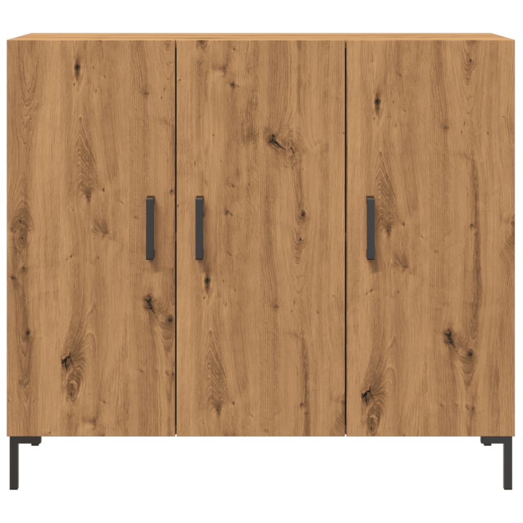 Sideboard Artisian Oak 90x34x80 cm Engineered Wood