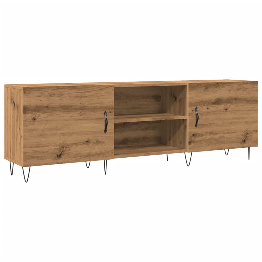 TV Cabinet Artisan Oak 150x30x50 cm Engineered Wood
