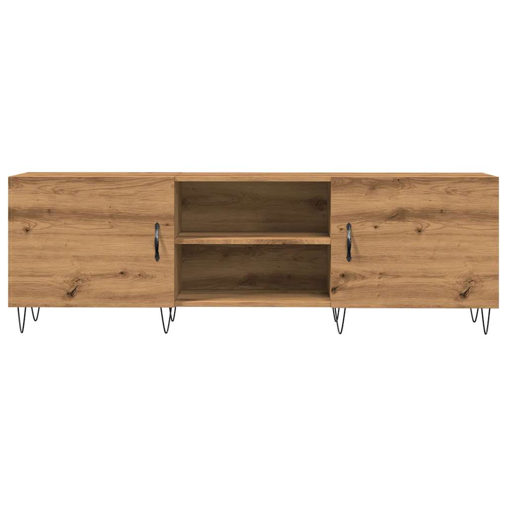 TV Cabinet Artisan Oak 150x30x50 cm Engineered Wood