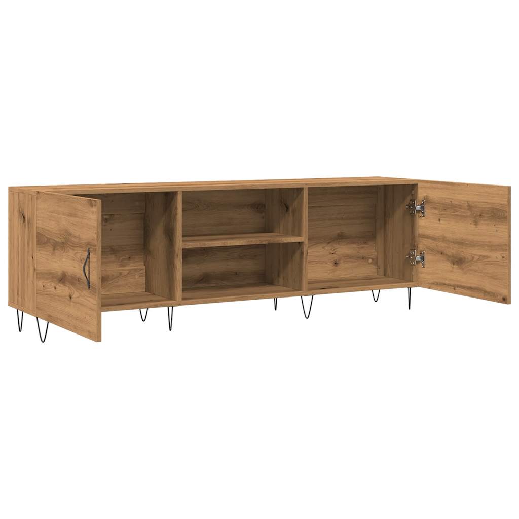 TV Cabinet Artisan Oak 150x30x50 cm Engineered Wood