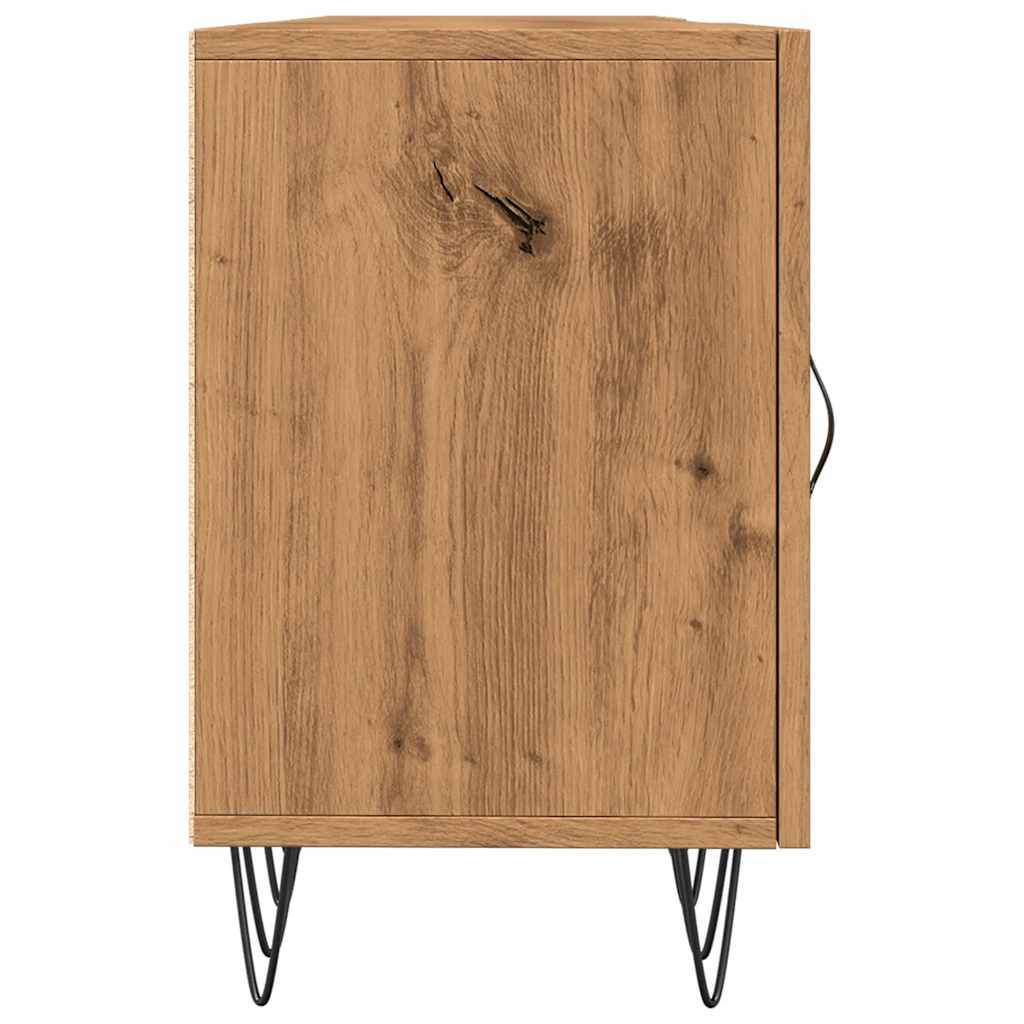 TV Cabinet Artisan Oak 150x30x50 cm Engineered Wood