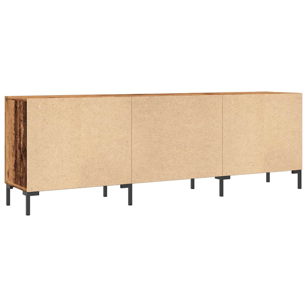 Modern Wooden TV Tele Stand Unit Media Cabinet With 2 Doors & Storage Shelf