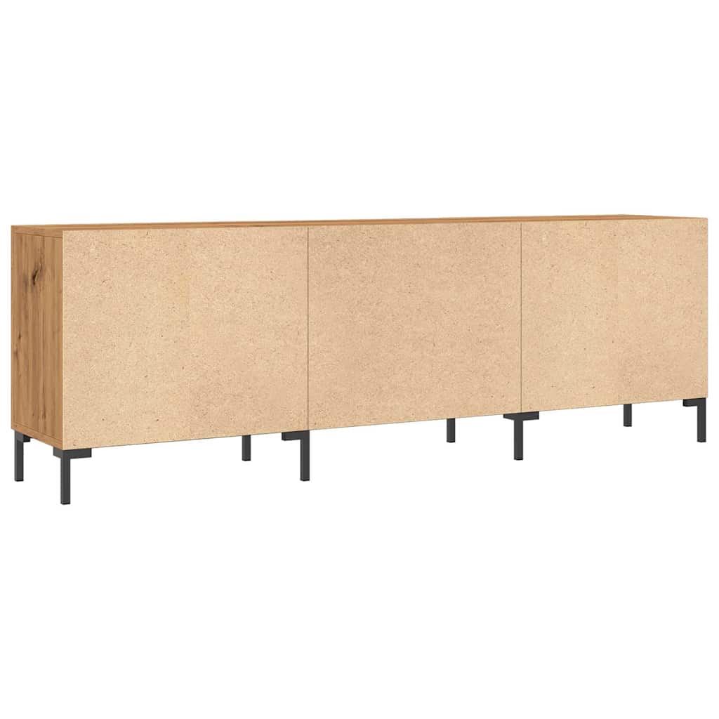 Modern Wooden TV Tele Stand Unit Media Cabinet With 2 Doors & Storage Shelf