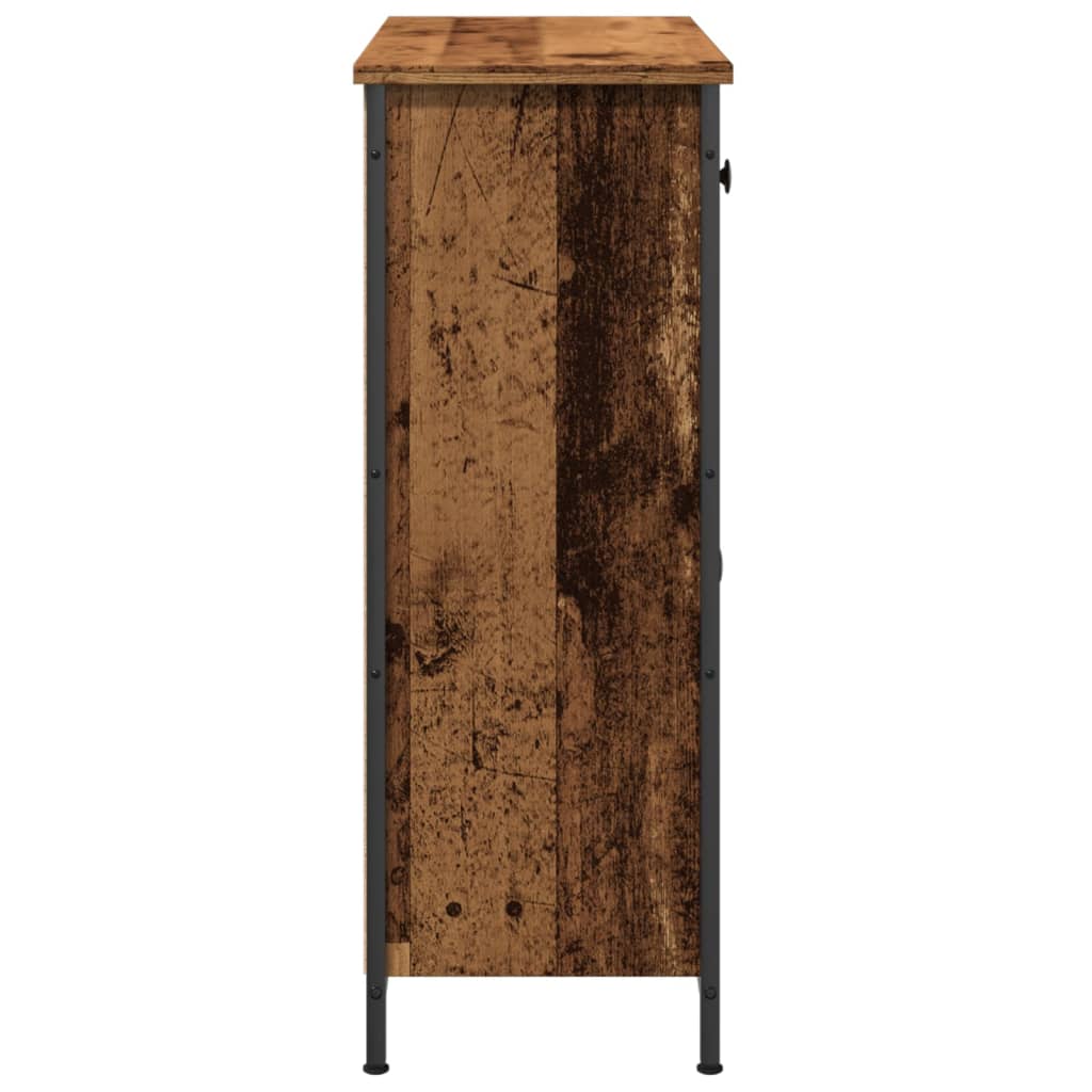 Sideboard Old Wood 70x30x80 cm Engineered Wood