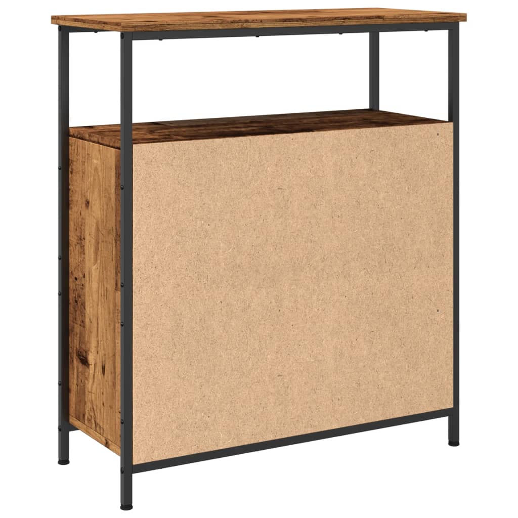 Sideboard Old Wood 70x30x80 cm Engineered Wood