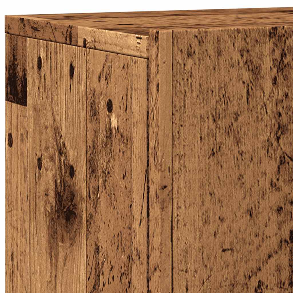 TV Cabinet Wall-mounted Old Wood 100x30x41 cm
