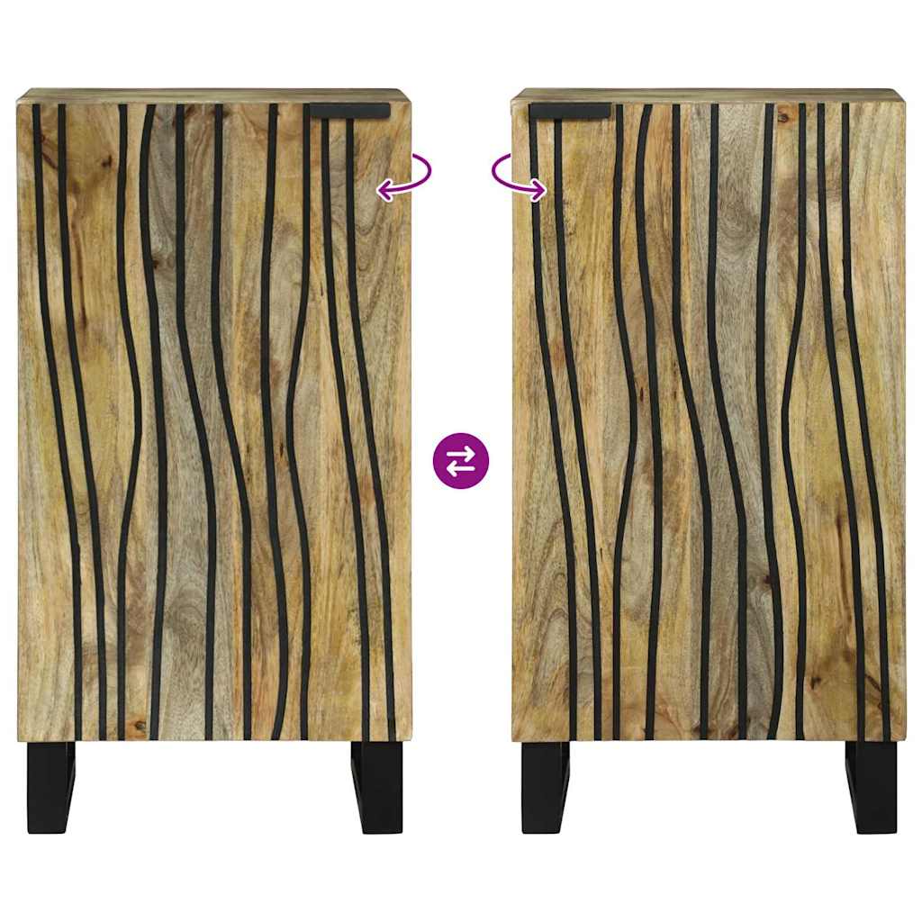 Sideboard - 40 x 33.5 x 75 cm - Solid Mango Wood