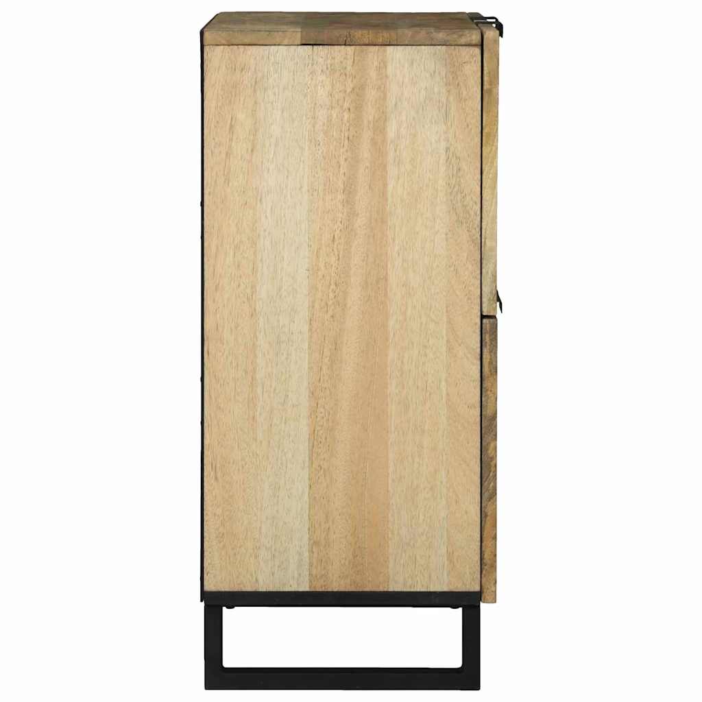 Sideboard 60 x 33.5 x 75 cm - Made of Solid Mango and Engineered Wood