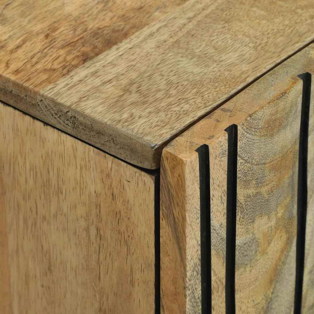 Sideboard 90x33.5x75 cm - Solid Mango Wood