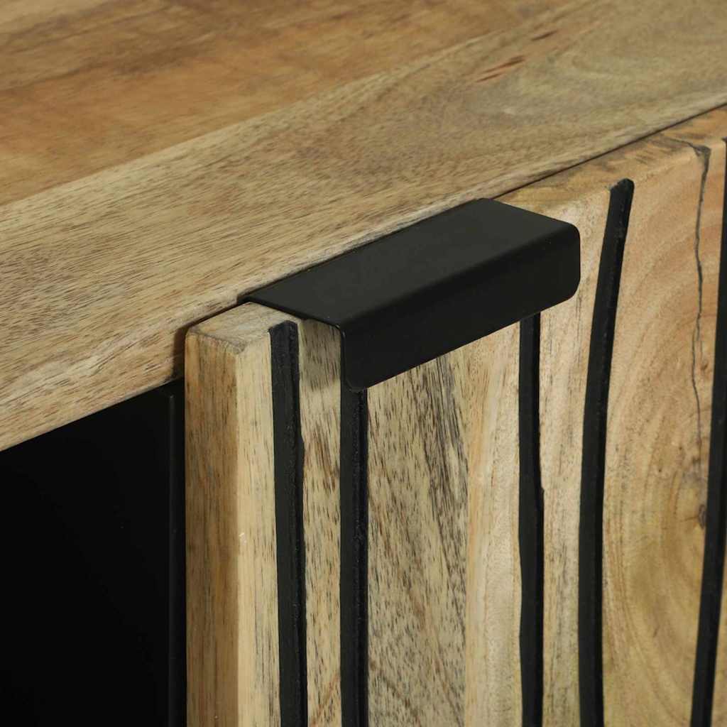 Sideboard 90x33.5x75 cm - Solid Mango Wood