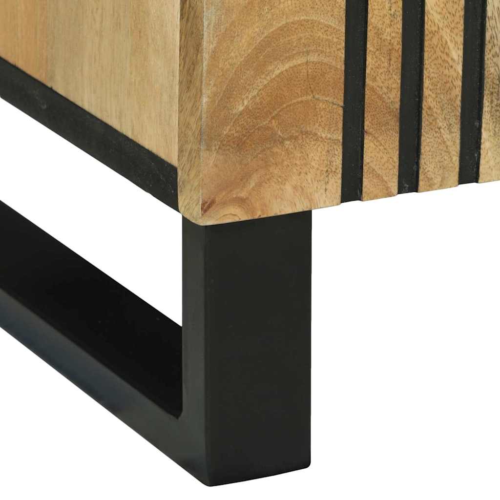 Sideboard 90x33.5x75 cm - Solid Mango Wood
