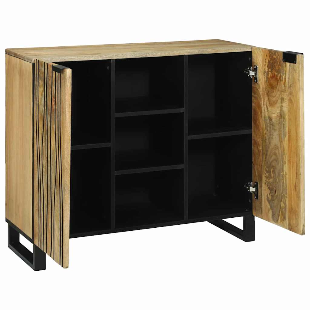 Sideboard 90x33.5x75 cm - Solid Mango Wood