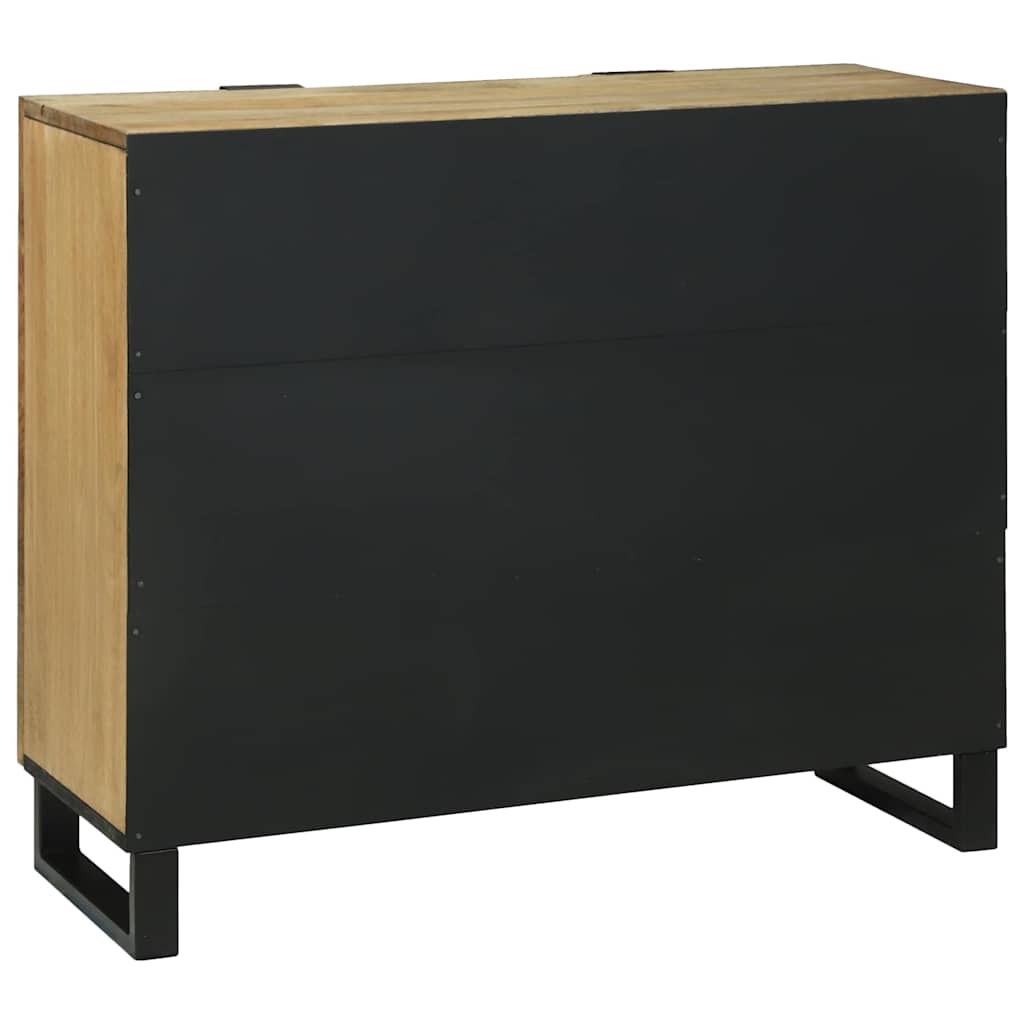 Sideboard 90x33.5x75 cm - Solid Mango Wood