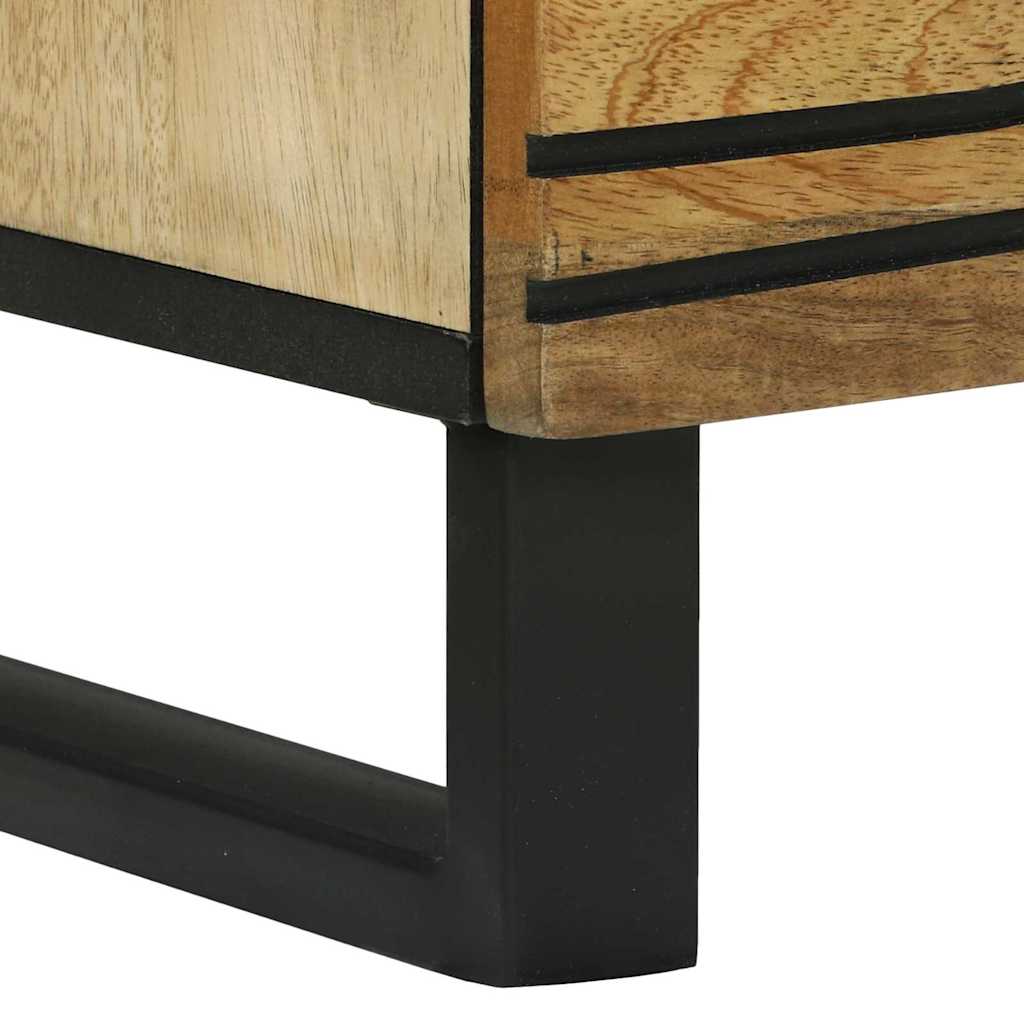 Highboard 60x33.5x100 cm Solid Wood Mango
