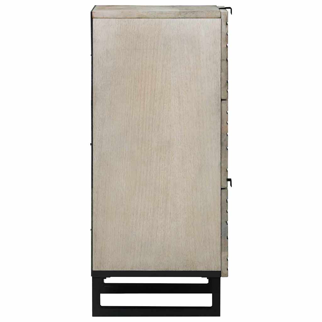 Media Storage Cabinets & Racks with Drawer with Storage White and Black