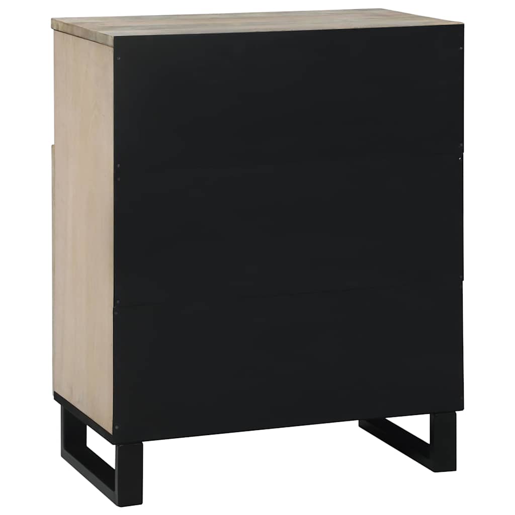 Media Storage Cabinets & Racks with Shelf with Storage with Door White and Black