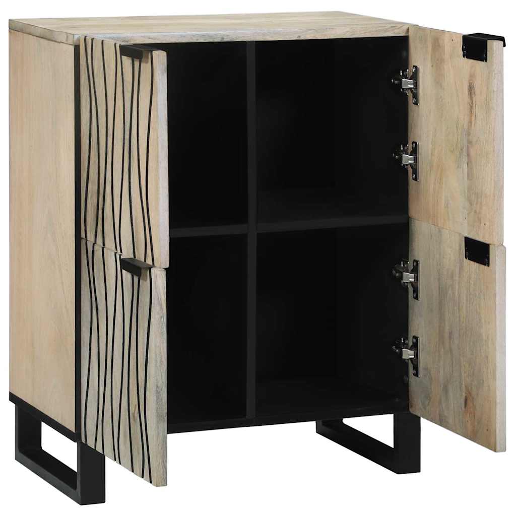 Media Storage Cabinets & Racks with Storage with Door White and Black