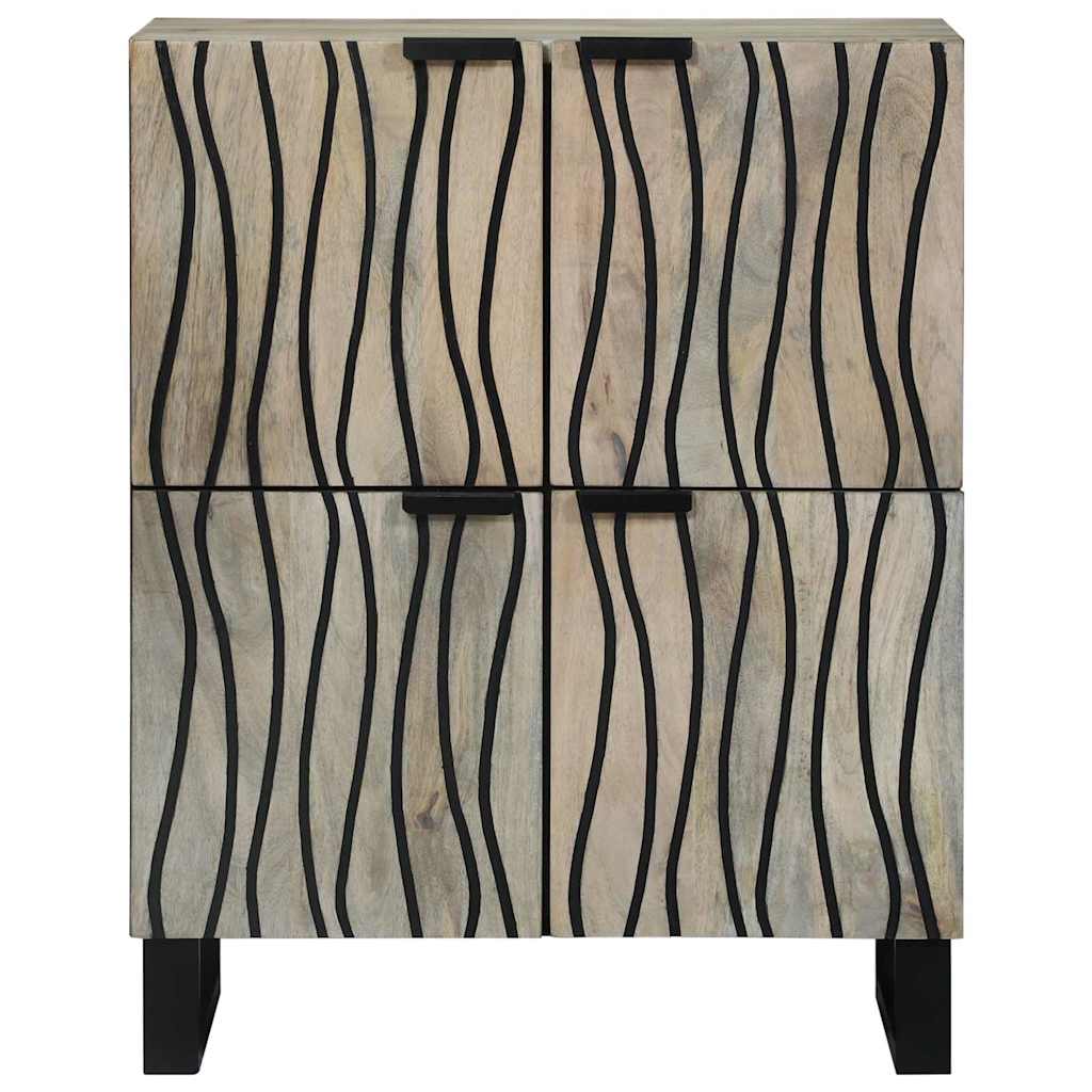Media Storage Cabinets & Racks with Storage with Door White and Black