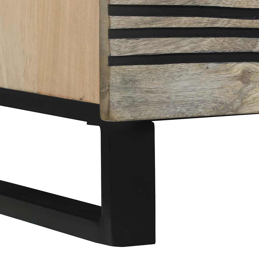 Media Storage Cabinets & Racks White and Black Engineered wood
