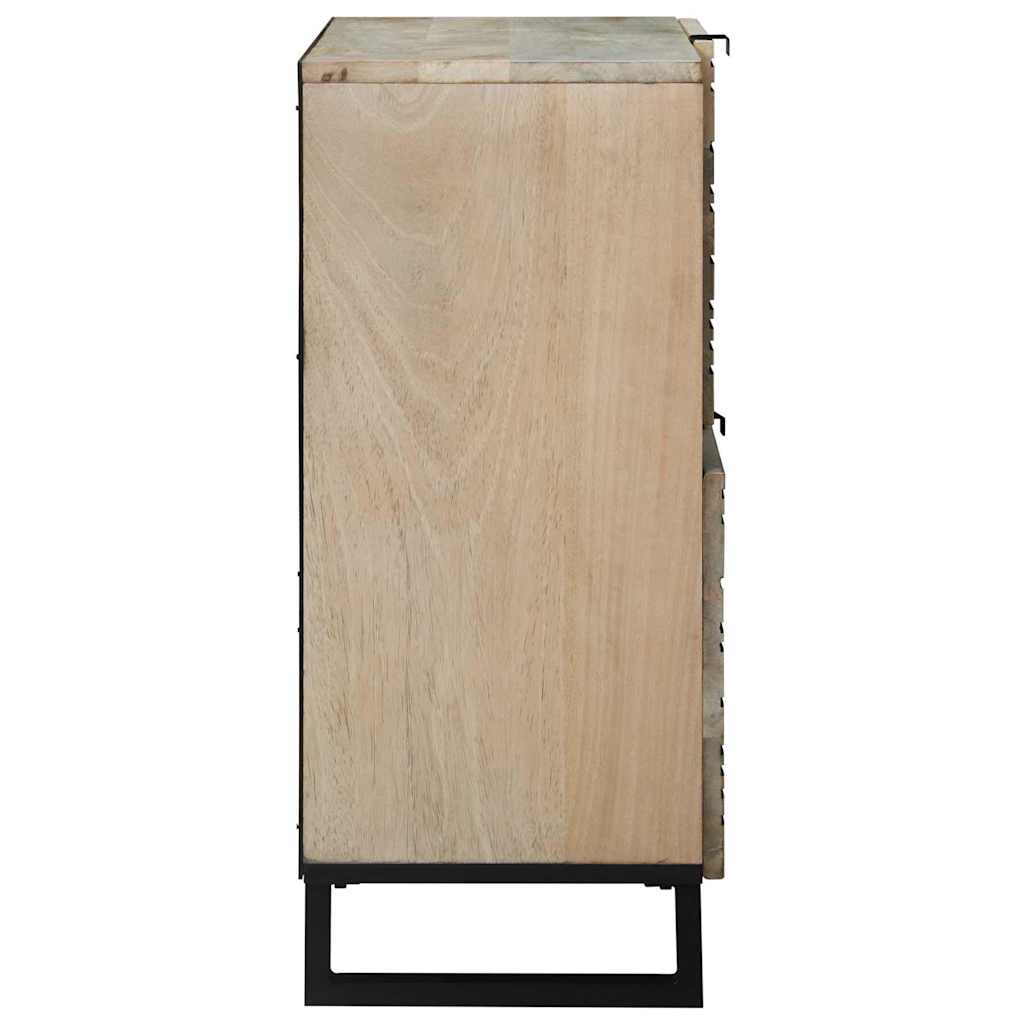 Media Storage Cabinets & Racks White and Black Engineered wood