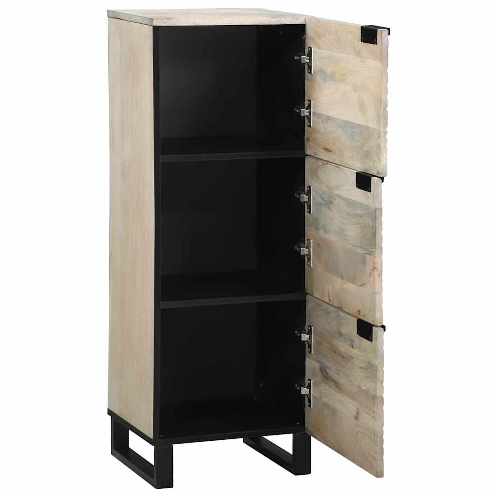 Media Storage Cabinets & Racks with Storage with Door White and Black