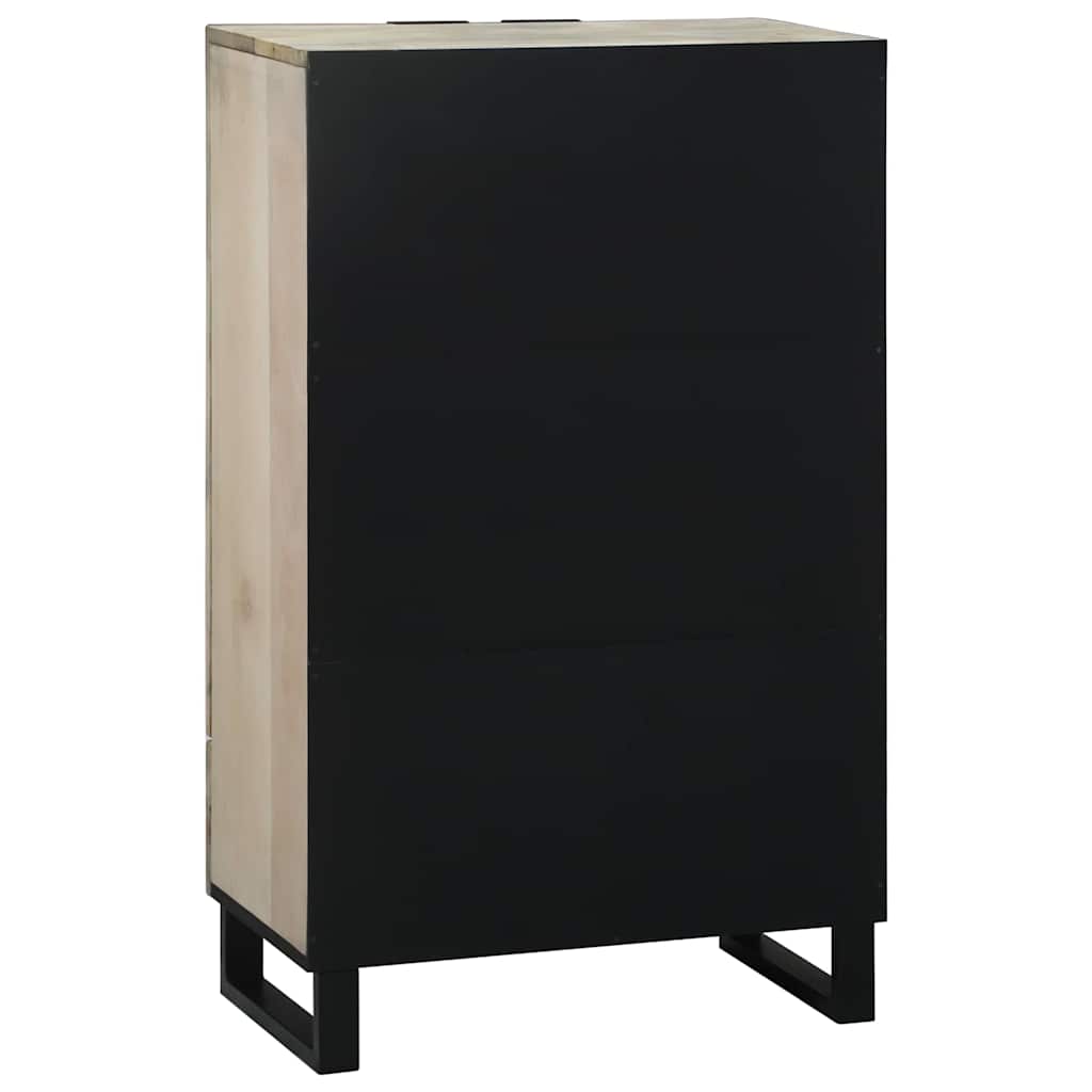 Media Storage Cabinets & Racks with Drawer with Storage with Door White and Black