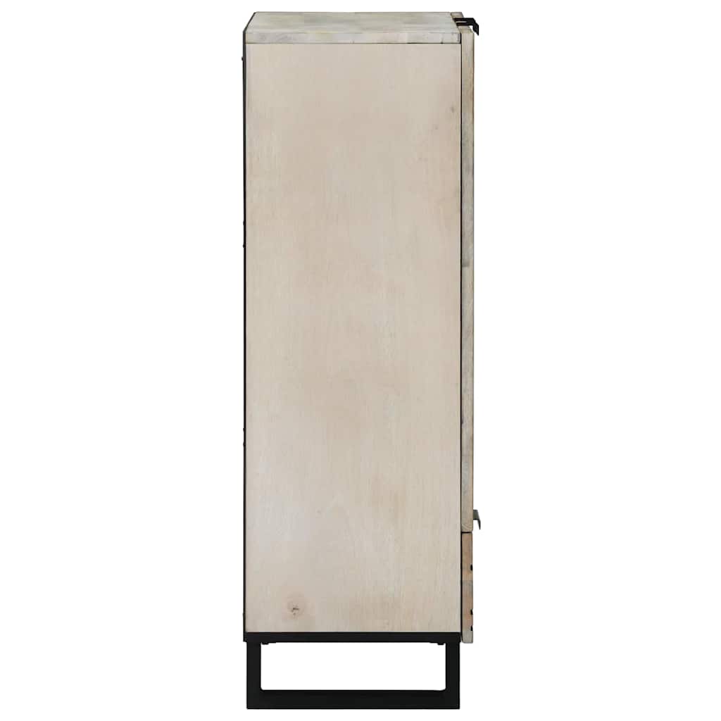 Media Storage Cabinets & Racks with Drawer with Storage with Door White and Black