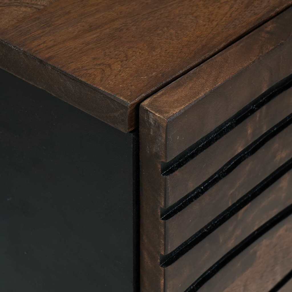 Sideboard - 40x33.5x75 cm Solid Mango Wood