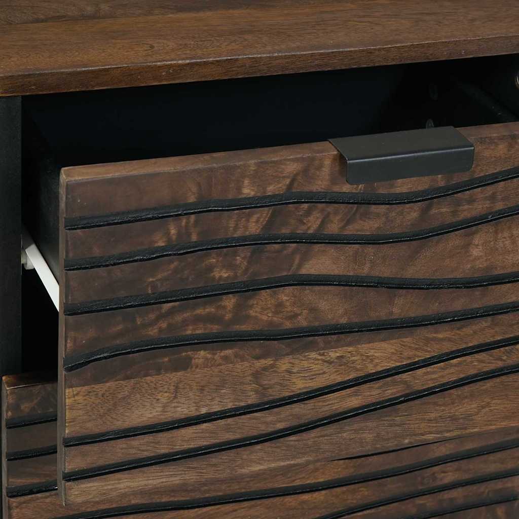 Sideboard - 40x33.5x75 cm Solid Mango Wood