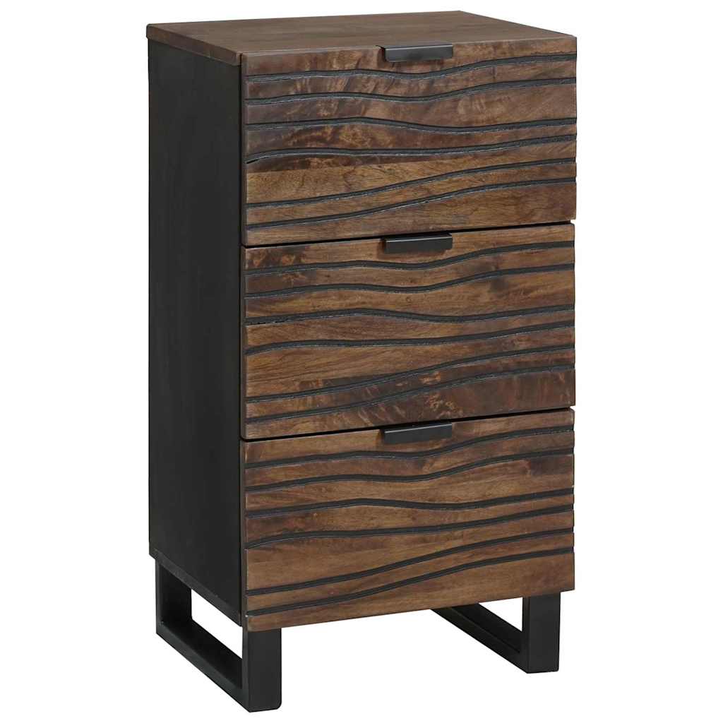 Sideboard - 40x33.5x75 cm Solid Mango Wood