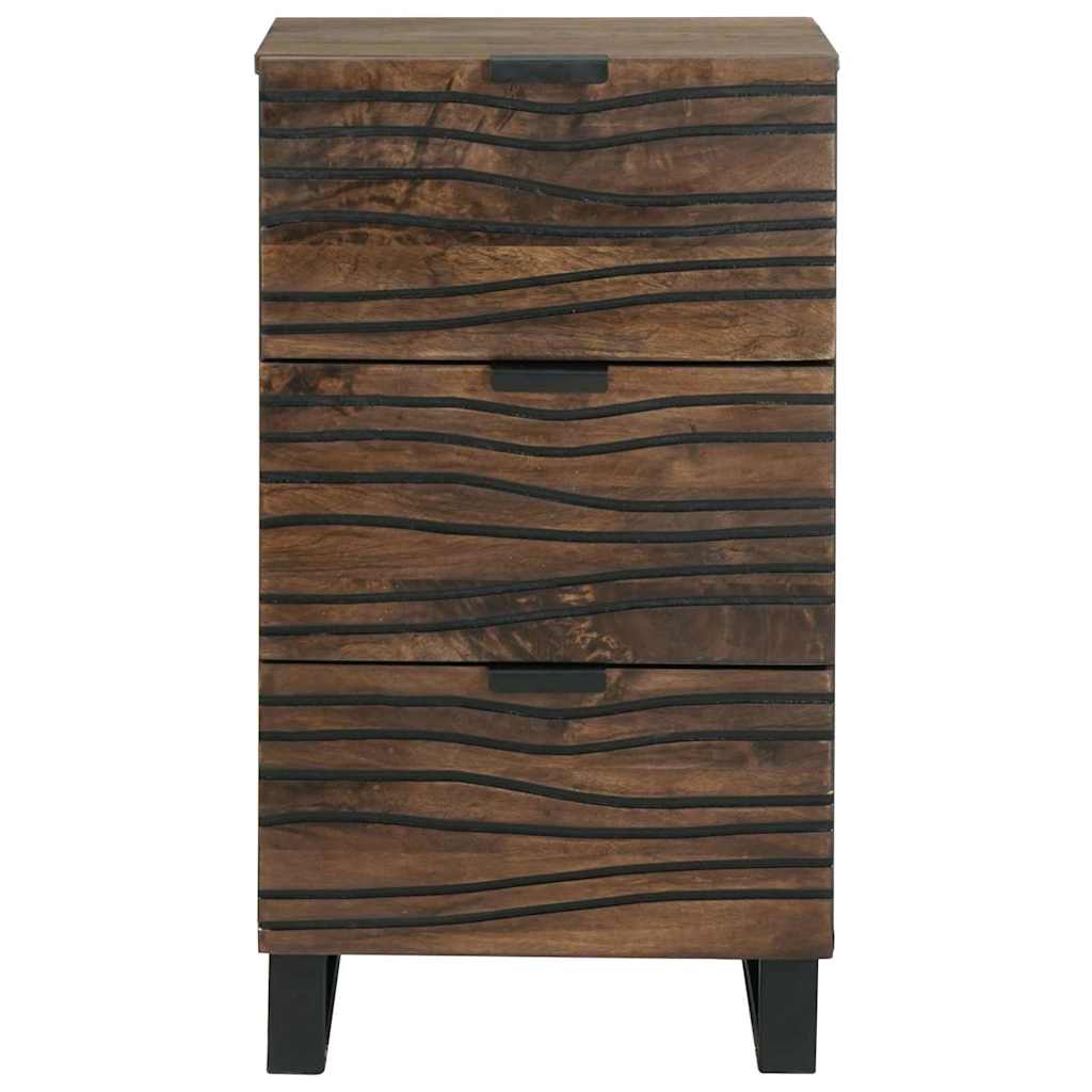 Sideboard - 40x33.5x75 cm Solid Mango Wood