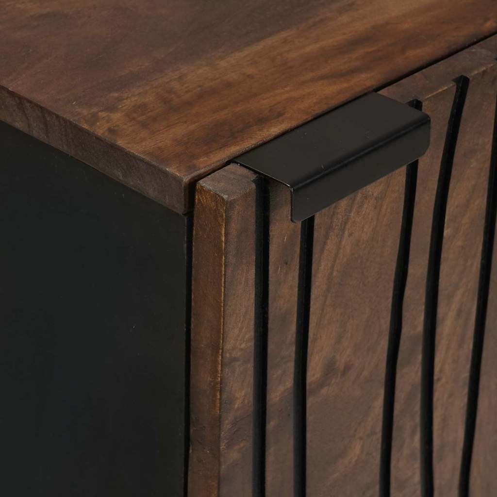 Sideboard 40 x 33.5 x 75 cm - Made from Solid Mango Wood