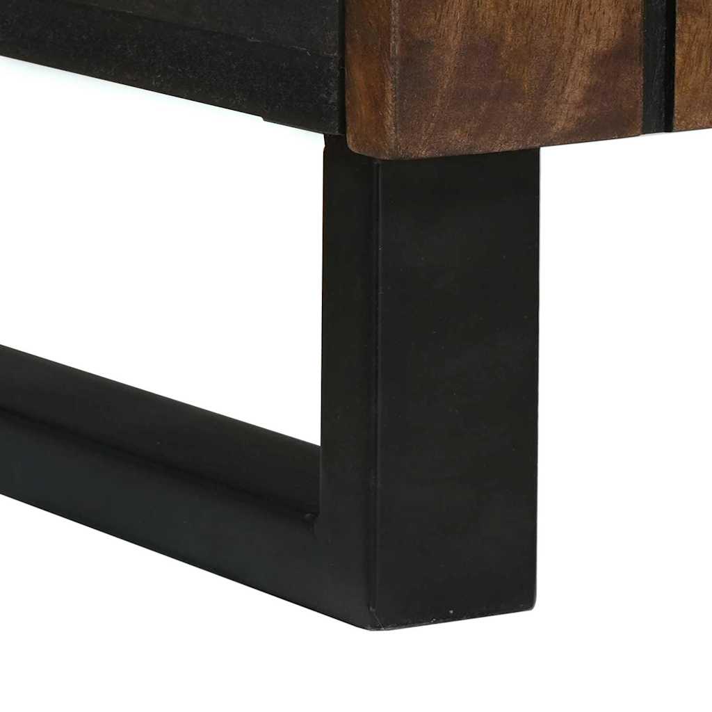 Sideboard 40 x 33.5 x 75 cm - Made from Solid Mango Wood