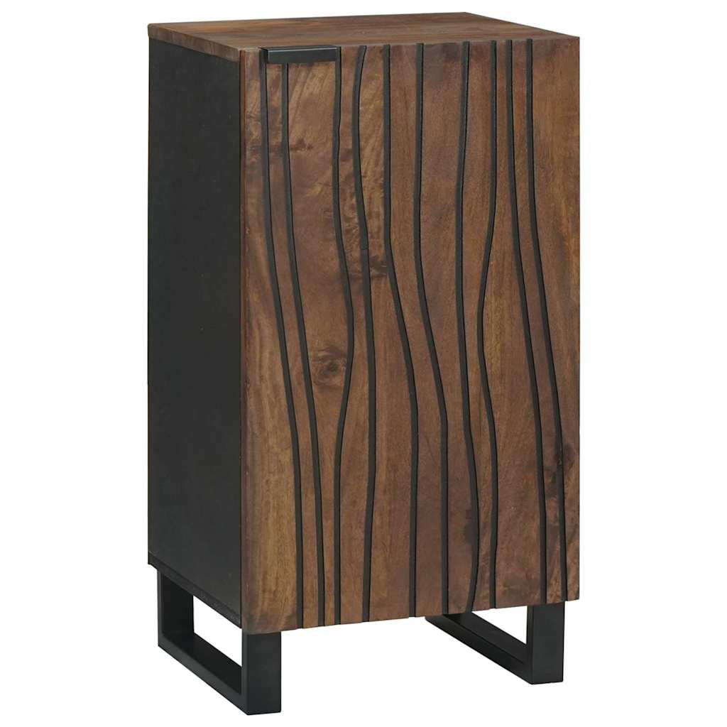 Sideboard 40 x 33.5 x 75 cm - Made from Solid Mango Wood