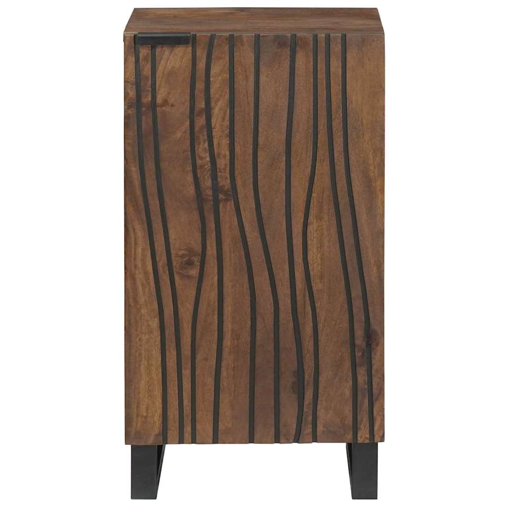 Sideboard 40 x 33.5 x 75 cm - Made from Solid Mango Wood