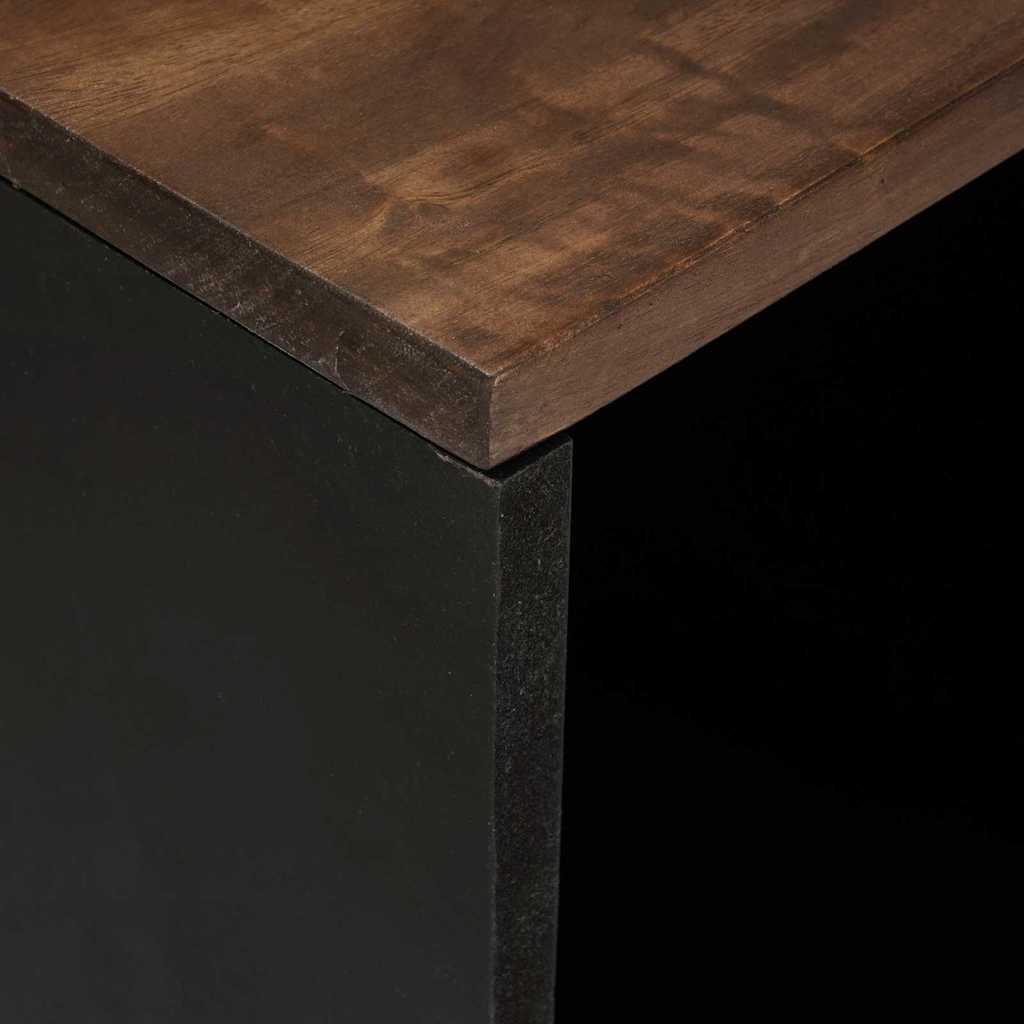 Sideboard 80x33.5x75 cm in solid mango wood