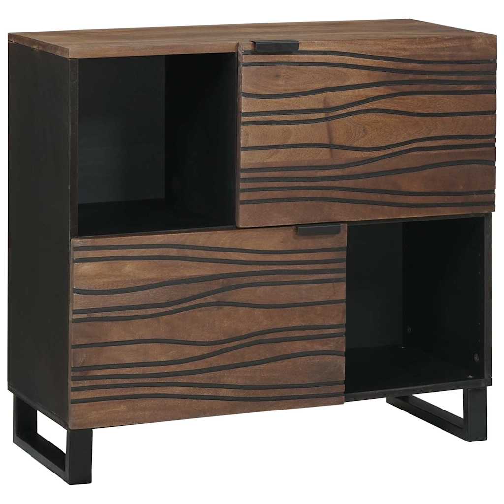 Sideboard 80x33.5x75 cm in solid mango wood