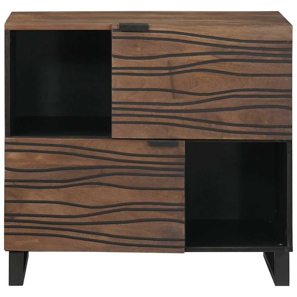 Sideboard 80x33.5x75 cm in solid mango wood