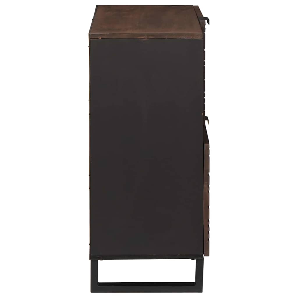 Sideboard 80x33.5x75 cm in solid mango wood