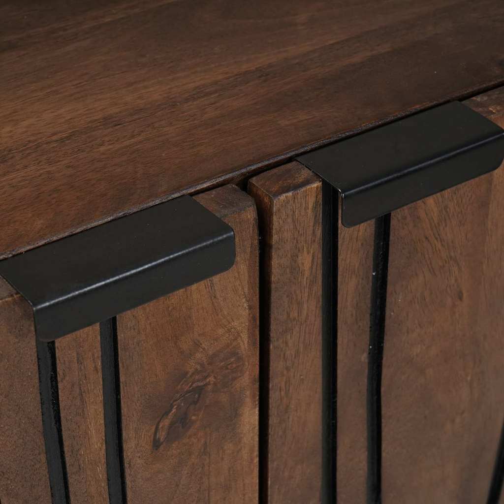 Highboard 60x33.5x100 cm Solid Wood Mango