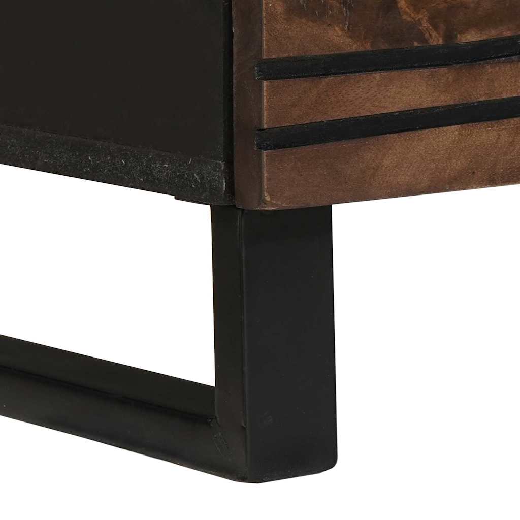 Highboard 60x33.5x100 cm Solid Wood Mango