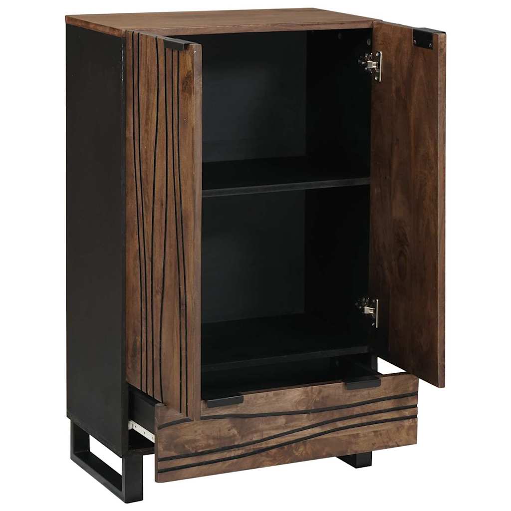 Highboard 60x33.5x100 cm Solid Wood Mango