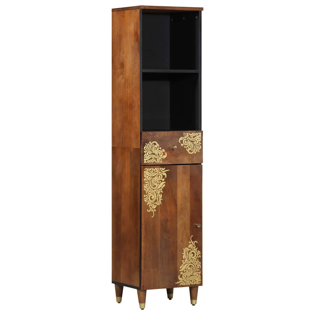 Sideboard Honey brown 38 x 33.5 x 160 cm Solid Mango wood