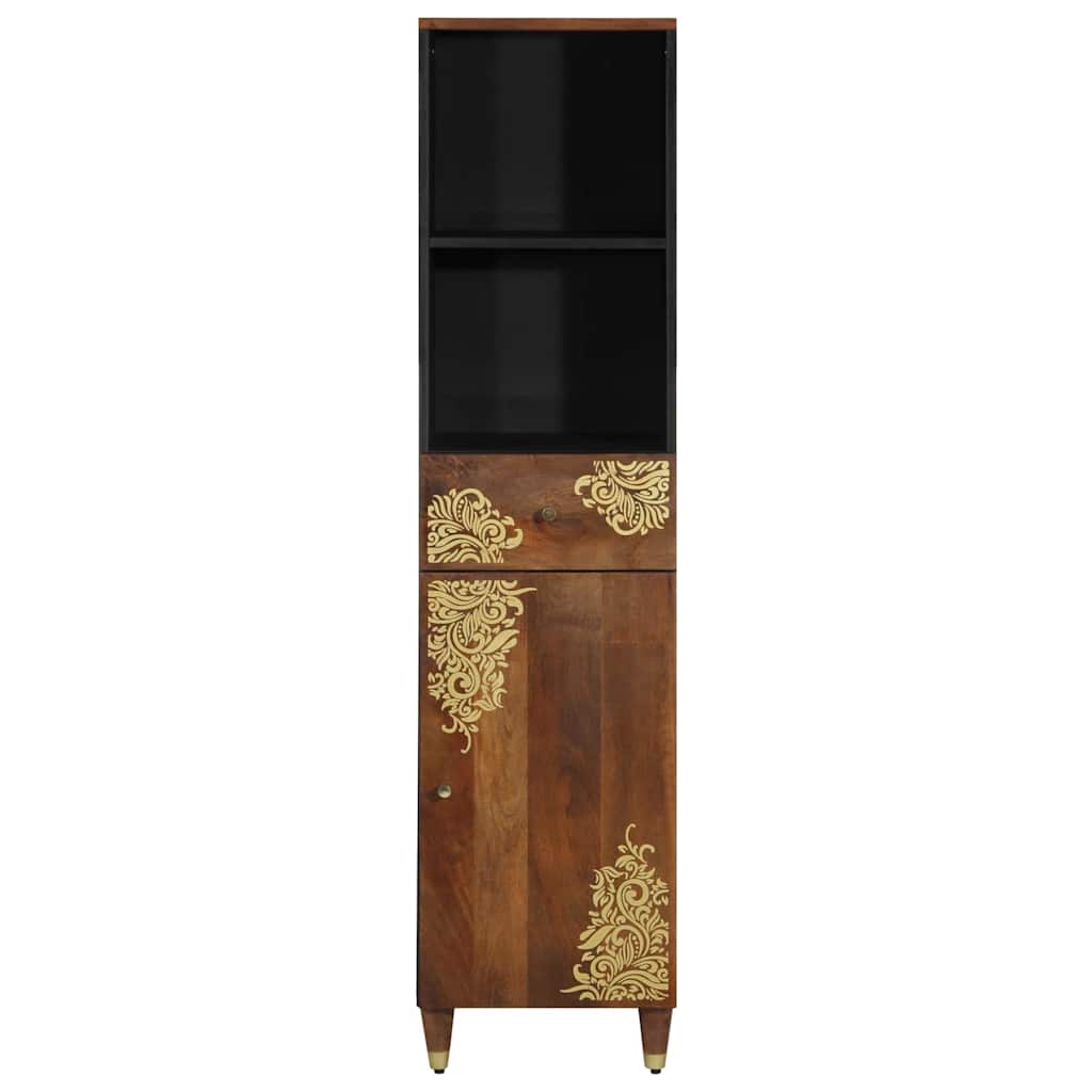 Sideboard Honey brown 38 x 33.5 x 160 cm Solid Mango wood