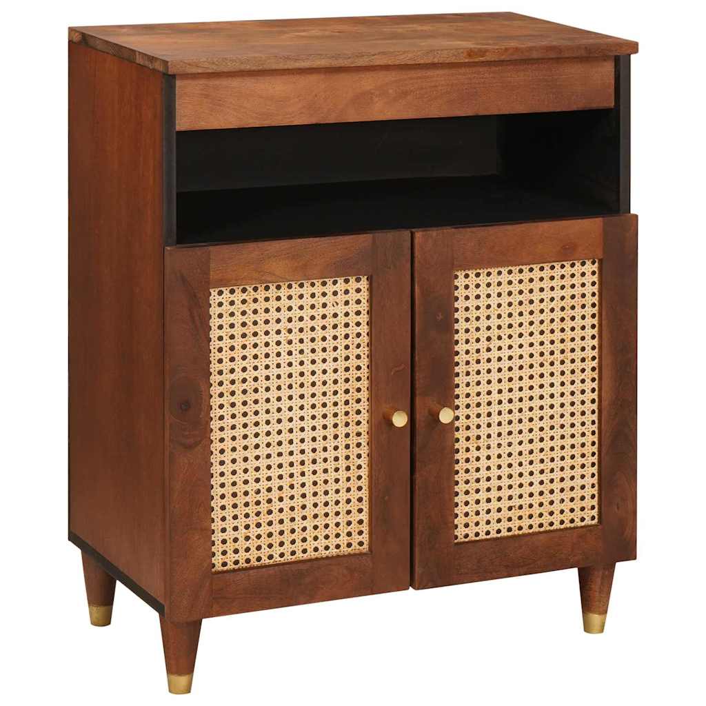 Media Storage Cabinets & Racks Brown 60 x 33.5 x 75 cm