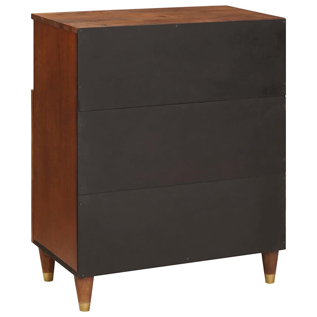 Media Storage Cabinets & Racks Brown 60 x 33.5 x 75 cm