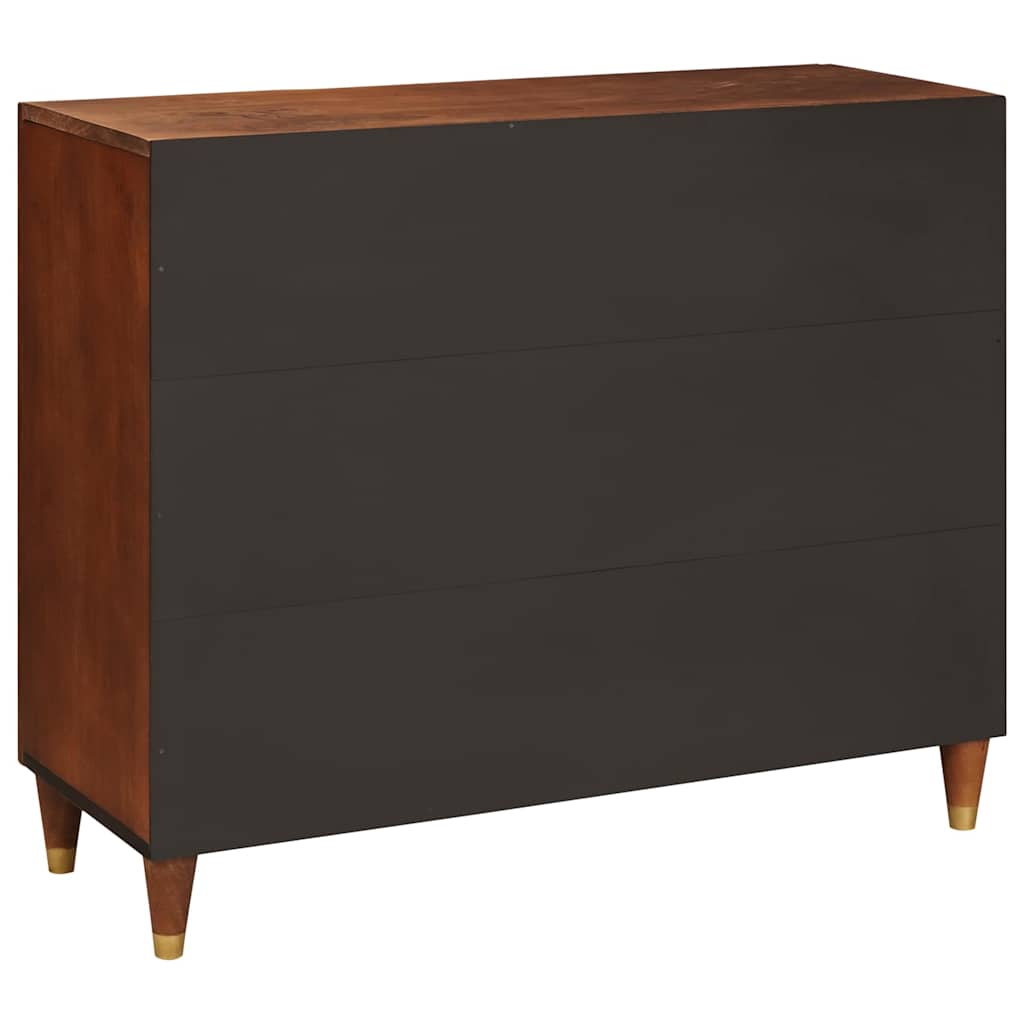 Media Storage Cabinets & Racks Brown 90 x 33.5 x 75 cm