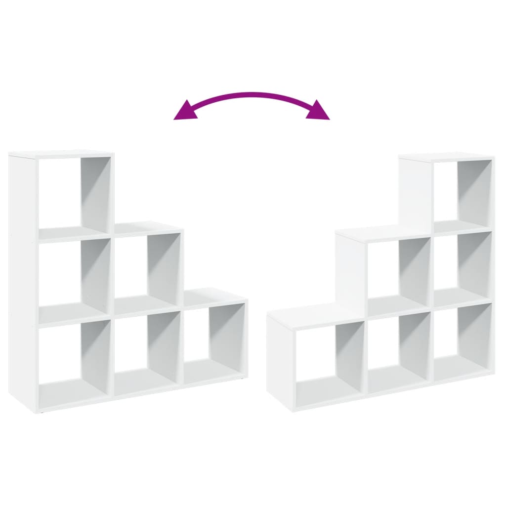 Modern Wooden Cube Style Bookcase Book Storage Cabinet Unit Room Divider Shelving