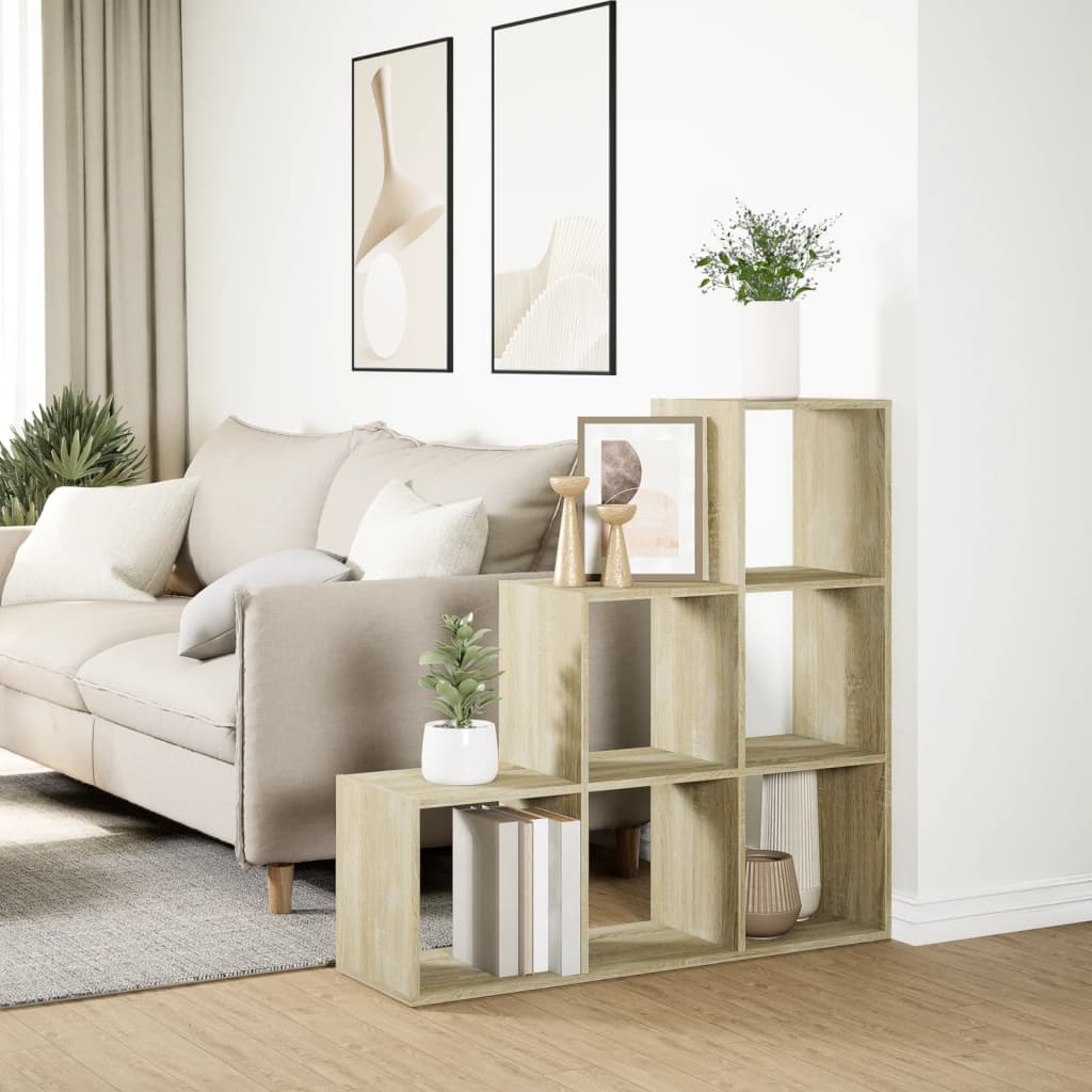 Modern Wooden Cube Style Bookcase Book Storage Cabinet Unit Room Divider Shelving