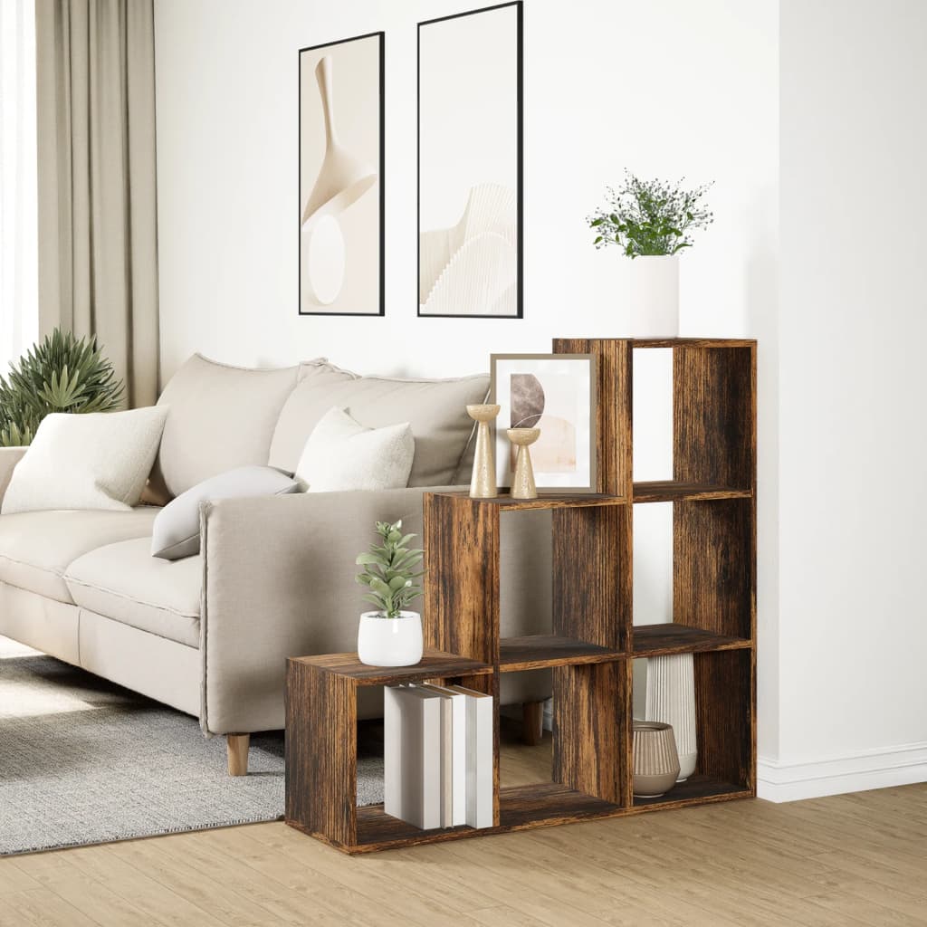 Modern Wooden Cube Style Bookcase Book Storage Cabinet Unit Room Divider Shelving